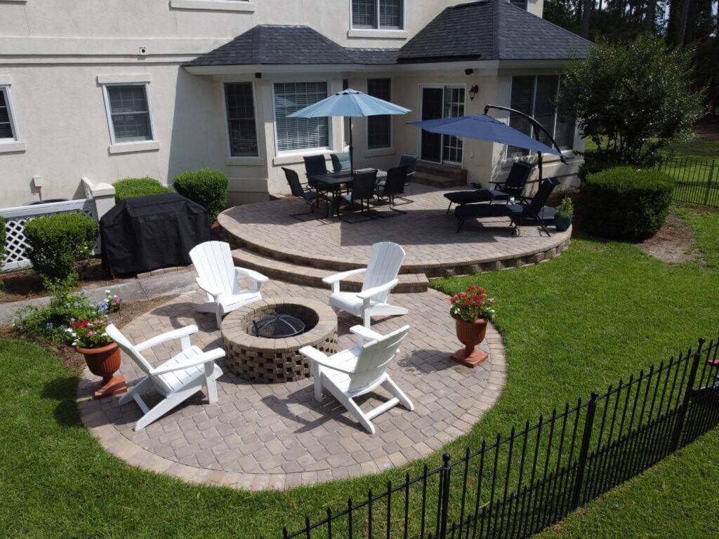 2 Piezas Lowcountry Cobble Patio