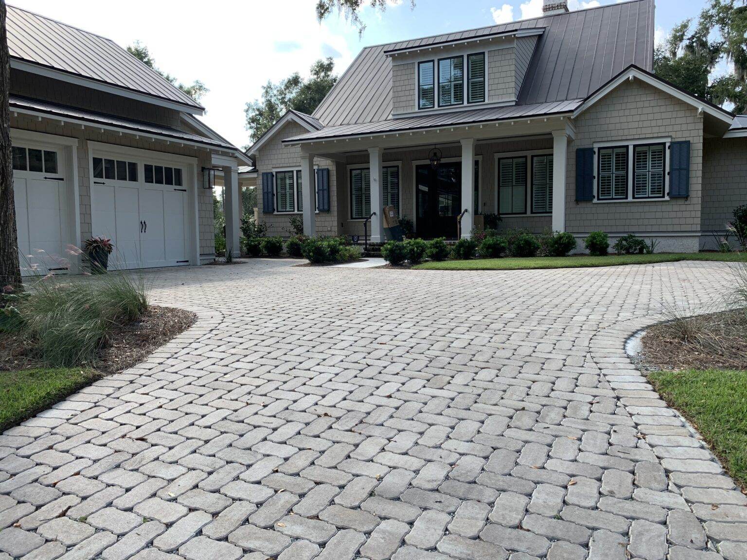 WaterShed Permeable Paver Driveway