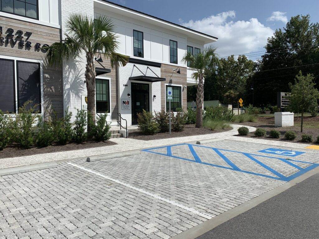 HydraShed Permeable Paver Parking Spots