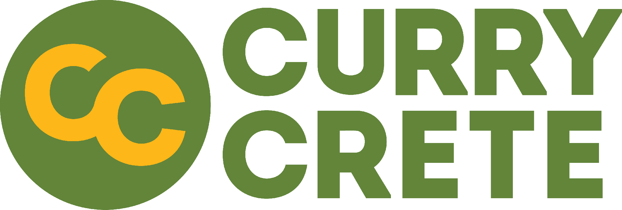 CurryCrete Logo no tagline Full Color