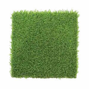 Artificial turf grass square for outdoor landscaping and backyard paving solutions.