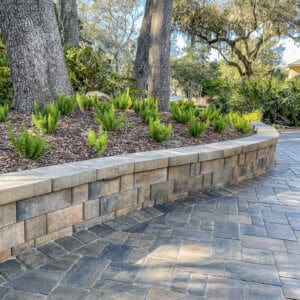 Paver Stone Walls