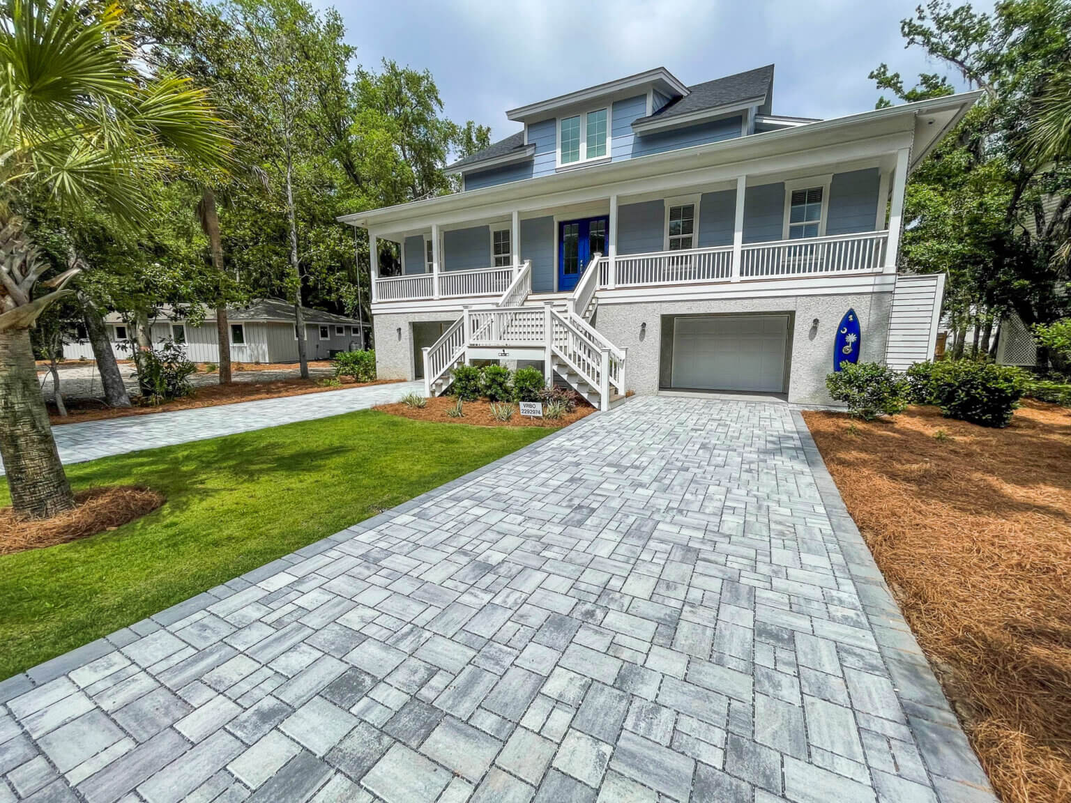 HydraEdge Permeable Paver Driveway