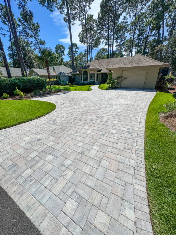 Lowcountry Edgestone Driveway 2